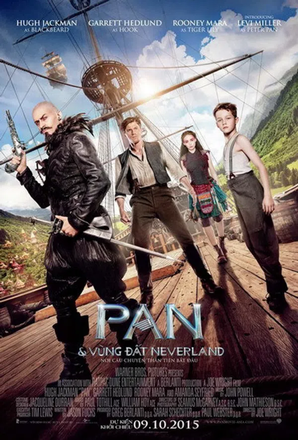 Poster phim Pan Và Vùng Đất Neverland trên SubNhanh