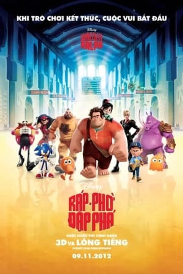 Poster phim Ralph Đập Phá trên SubNhanh