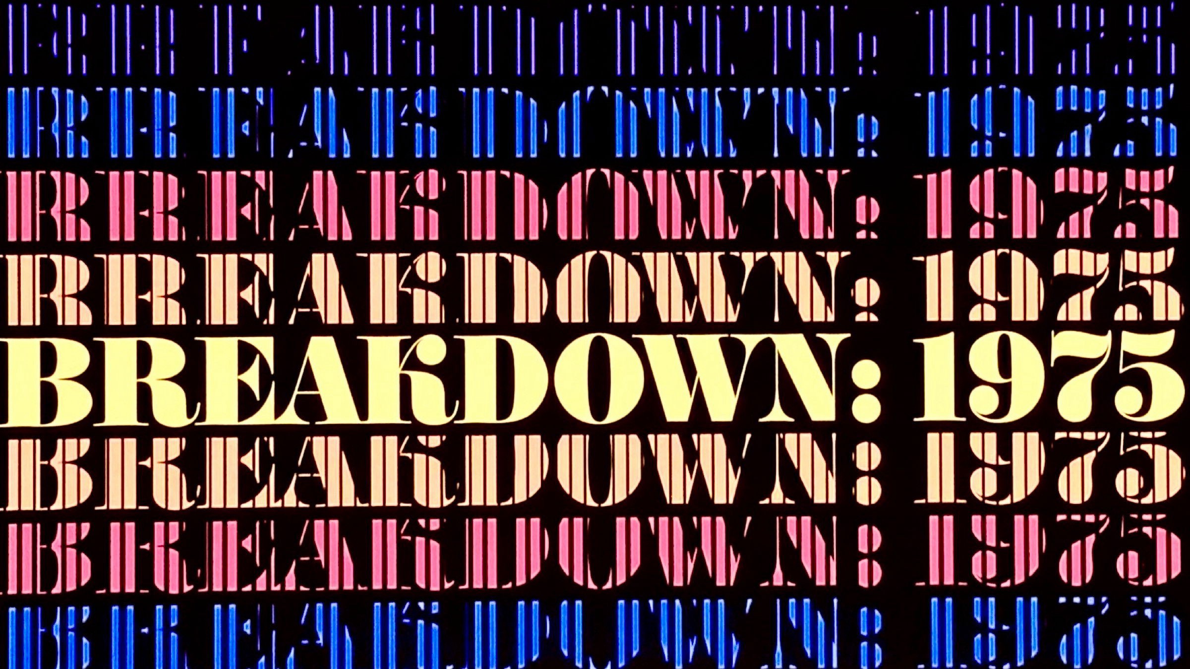 Năm biến động: 1975 - Breakdown: 1975